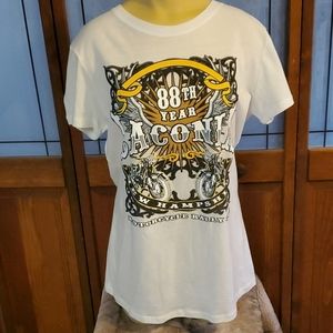 Women's motorcycle Rally T Shirt